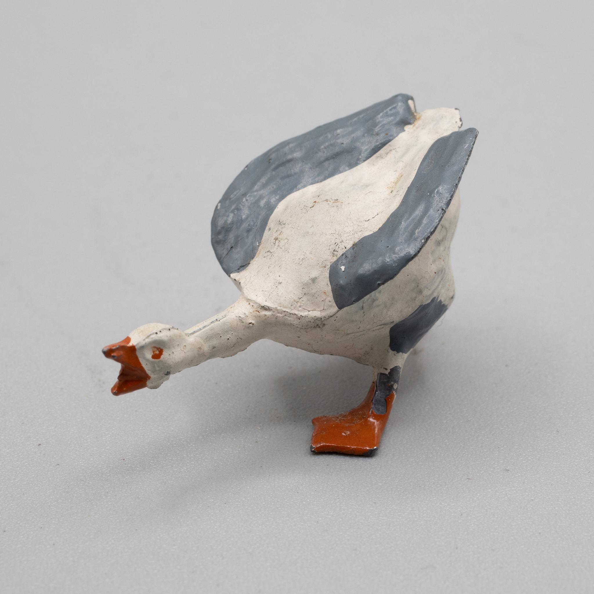 Lead Angry Gander Farm Animal Toy by Crescent England