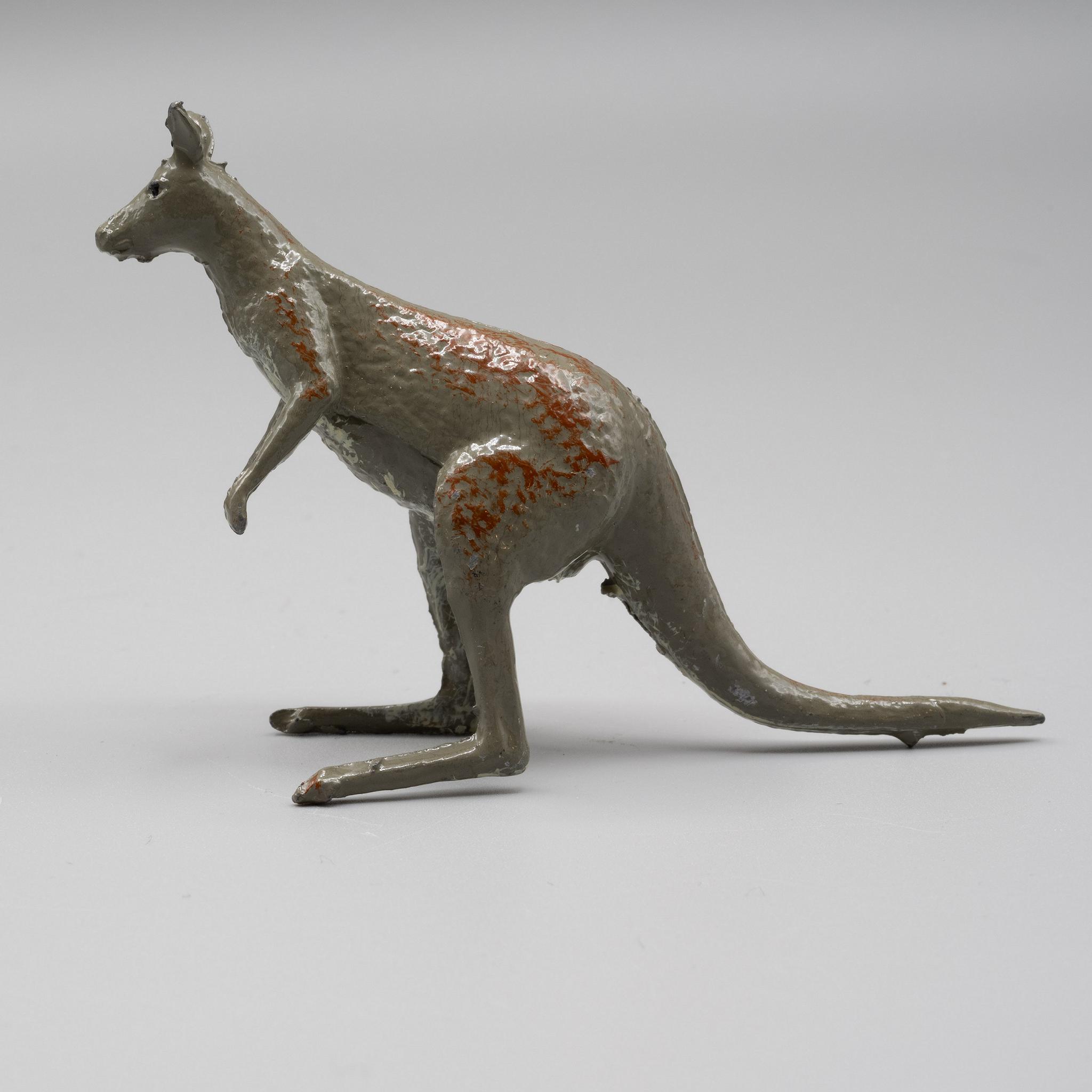 Britains+Kangaroo+Vintage+Lead+Animal+from+Zoo+Series picture 1