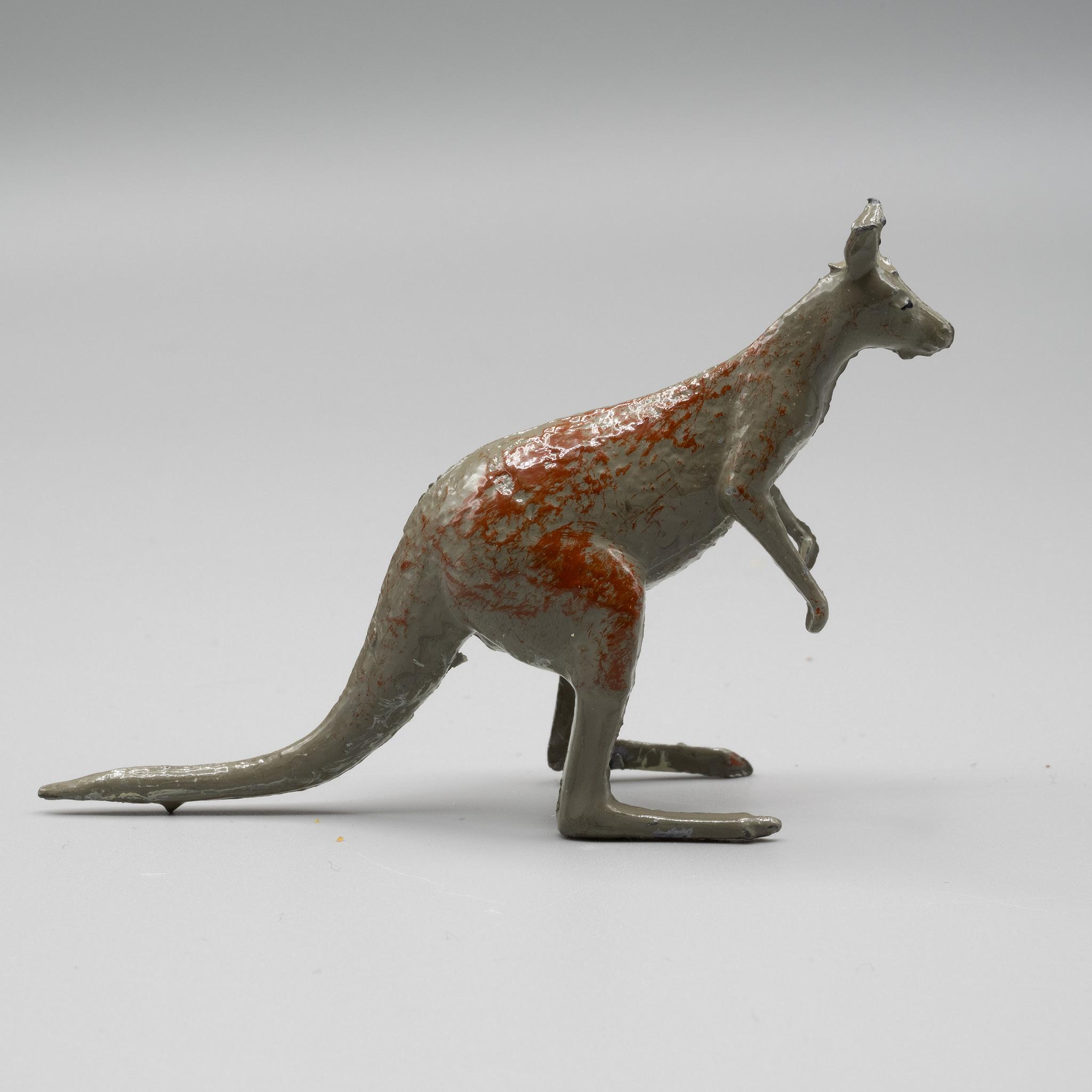 Britains+Kangaroo+Vintage+Lead+Animal+from+Zoo+Series picture 2