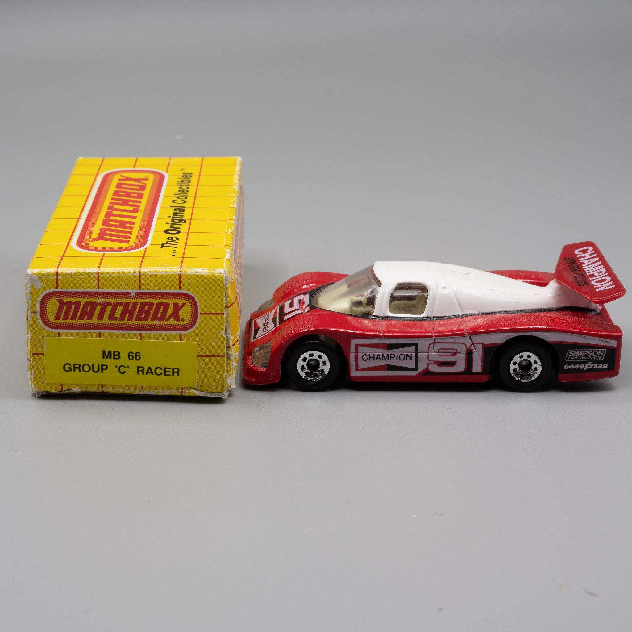 Matchbox+Superfast+MB66+Group+C+Racer+Champion+Spark+Plugs picture 1