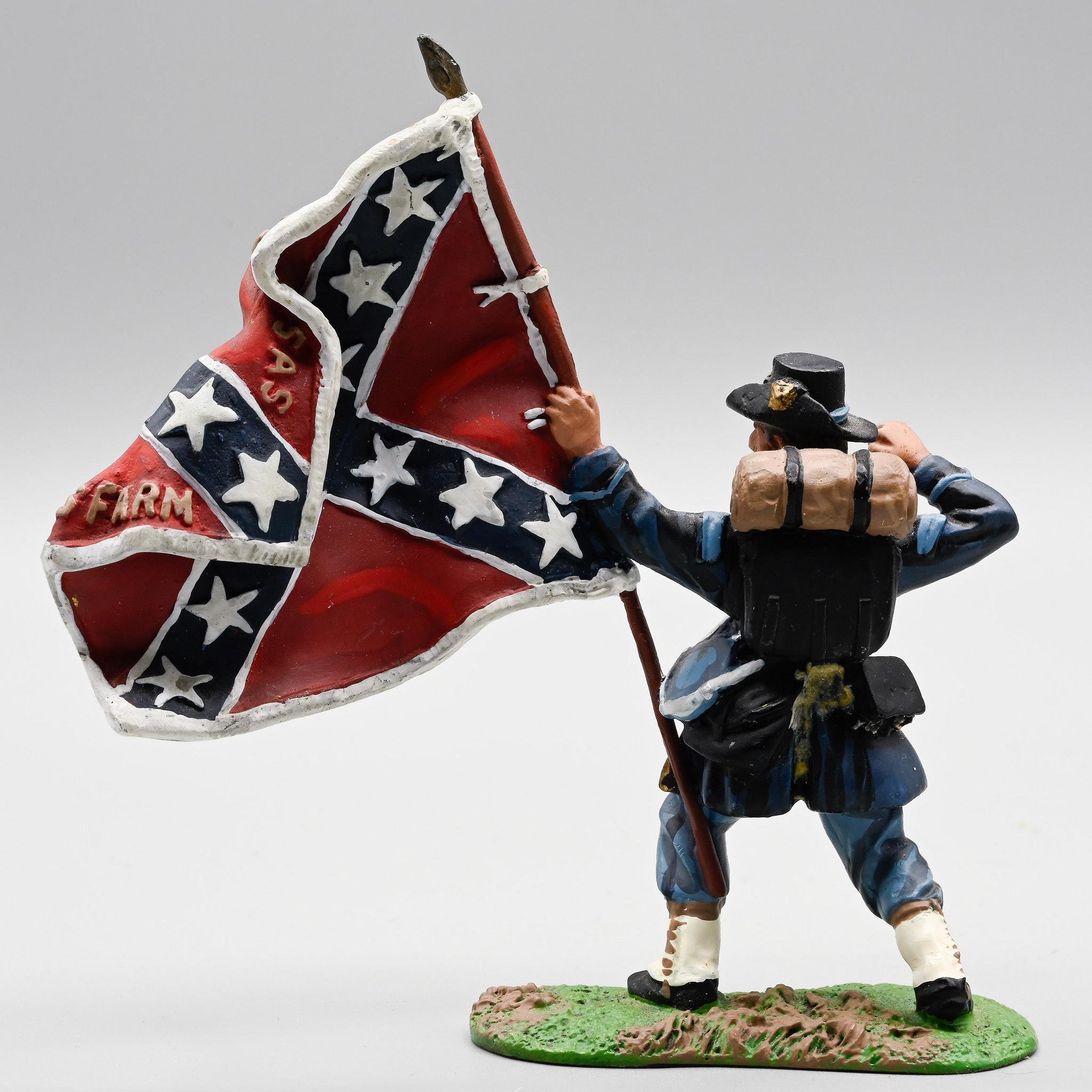 Britains+Confederate+Flag+Bearer+from+Save+the+Colours+set+17013+ACW picture 2