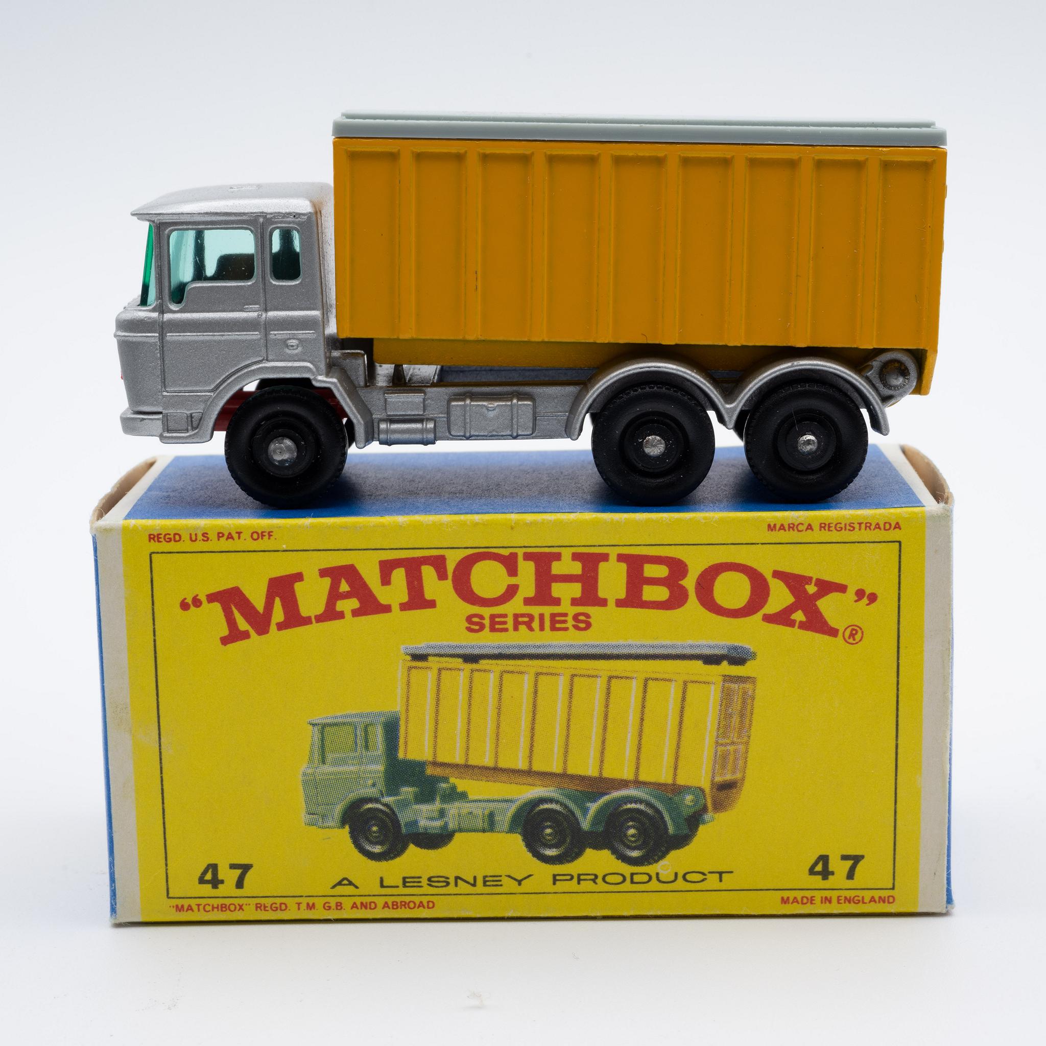 Matchbox+Regular+Wheels+47C+DAF+Container+Truck+MIB picture 1
