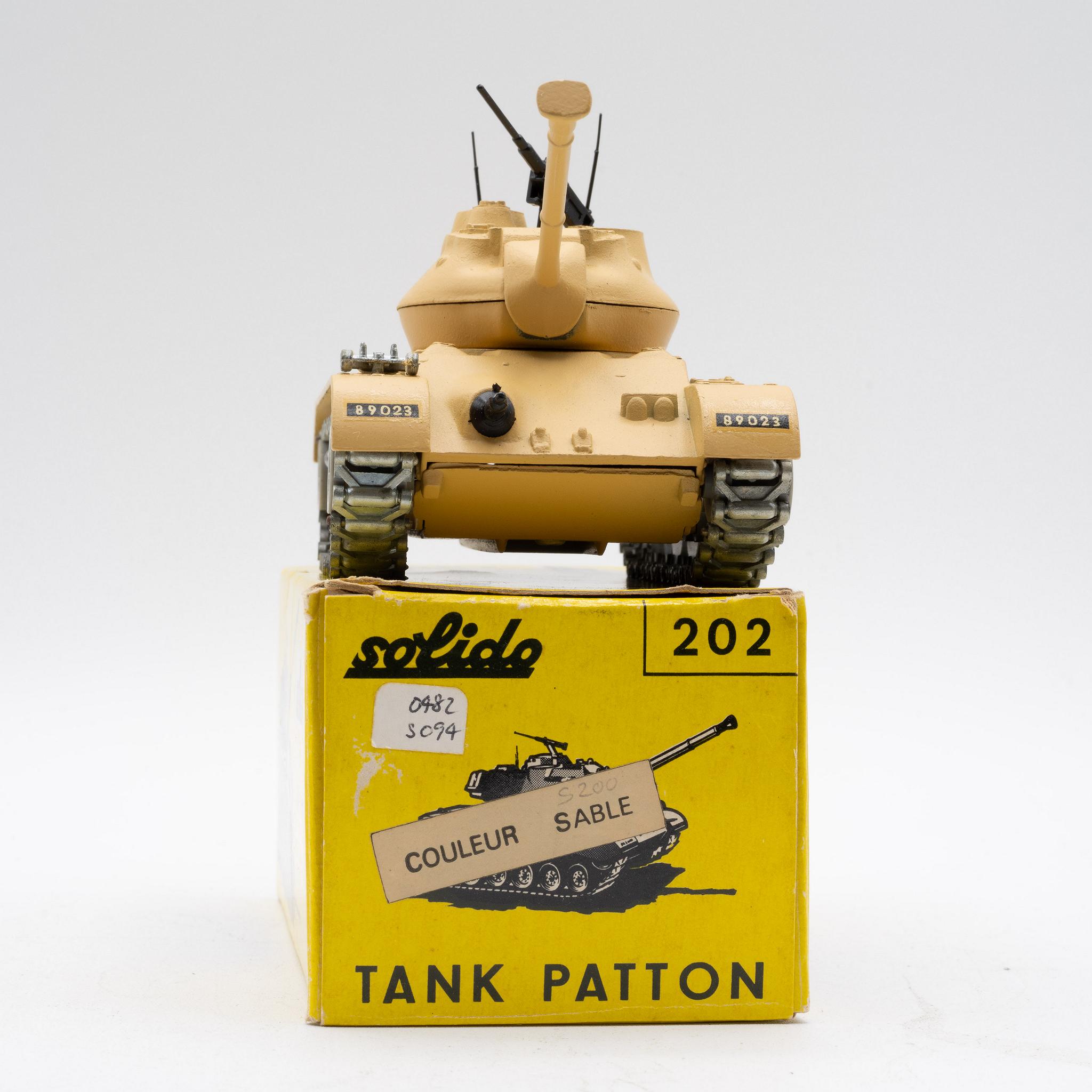 Solido+202+M-47+%27Patton%27+Tank+in+Desert+Colors+with+Israeli+Markings+1%3A50+MIB picture 2