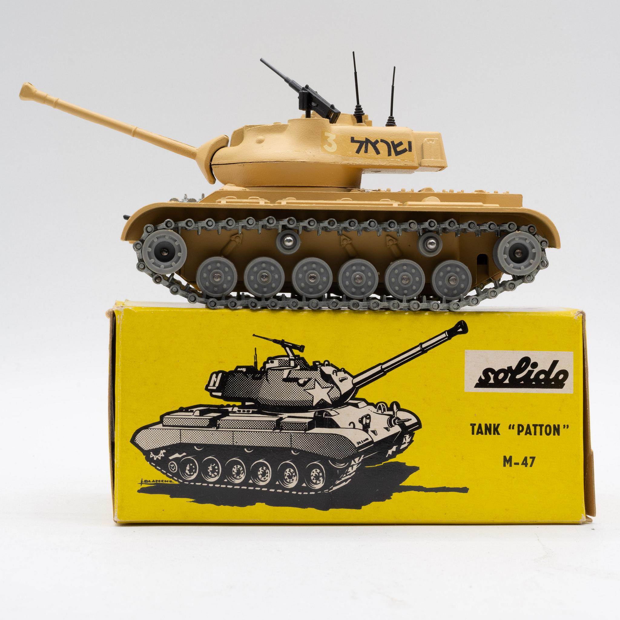 Solido+202+M-47+%27Patton%27+Tank+in+Desert+Colors+with+Israeli+Markings+1%3A50+MIB picture 3
