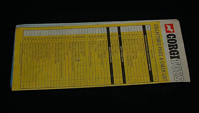 1969+Corgi+Toys+Leaflet++catalog+with+Concorde+Picture picture 2