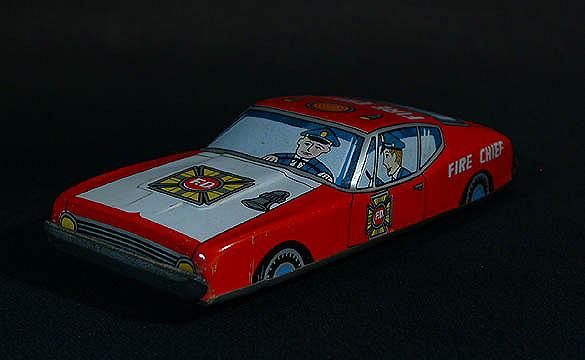 Tin+Friction+Fire+Chief+Car+-+Japan picture 2