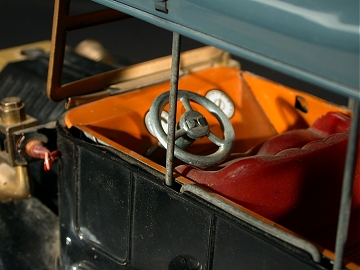 Tin+Battery+Operated+Ford+Car+Z+Japan+10+1%2F2+inch picture 4