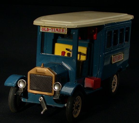 Cragstan+Large+Tin+Friction+Litho+Old-Timer+Autobus+Bus+Very+Colorful picture 2