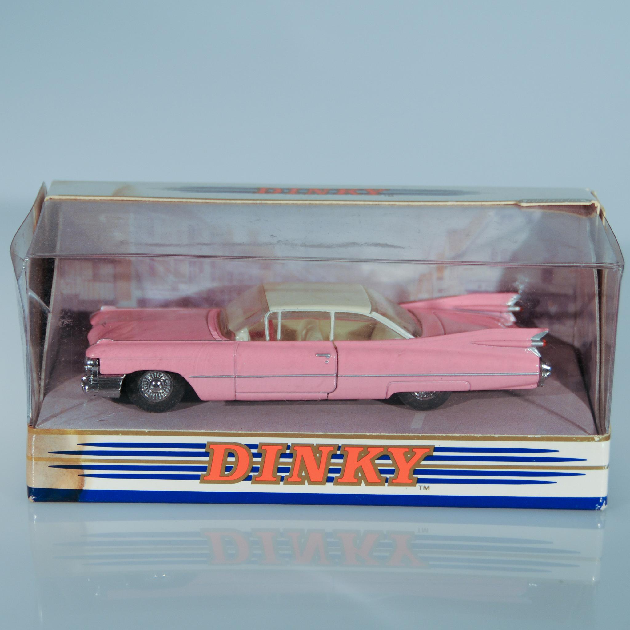Dinky-Matchbox+1959+Cadillac+Coup+de+Ville+Pink+DY007%2FC picture 1