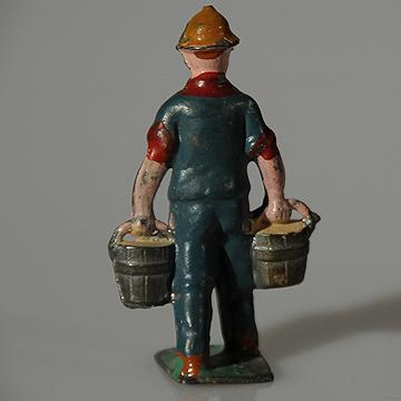 Vintage+lead+farmer+dairyman+with+pails picture 2