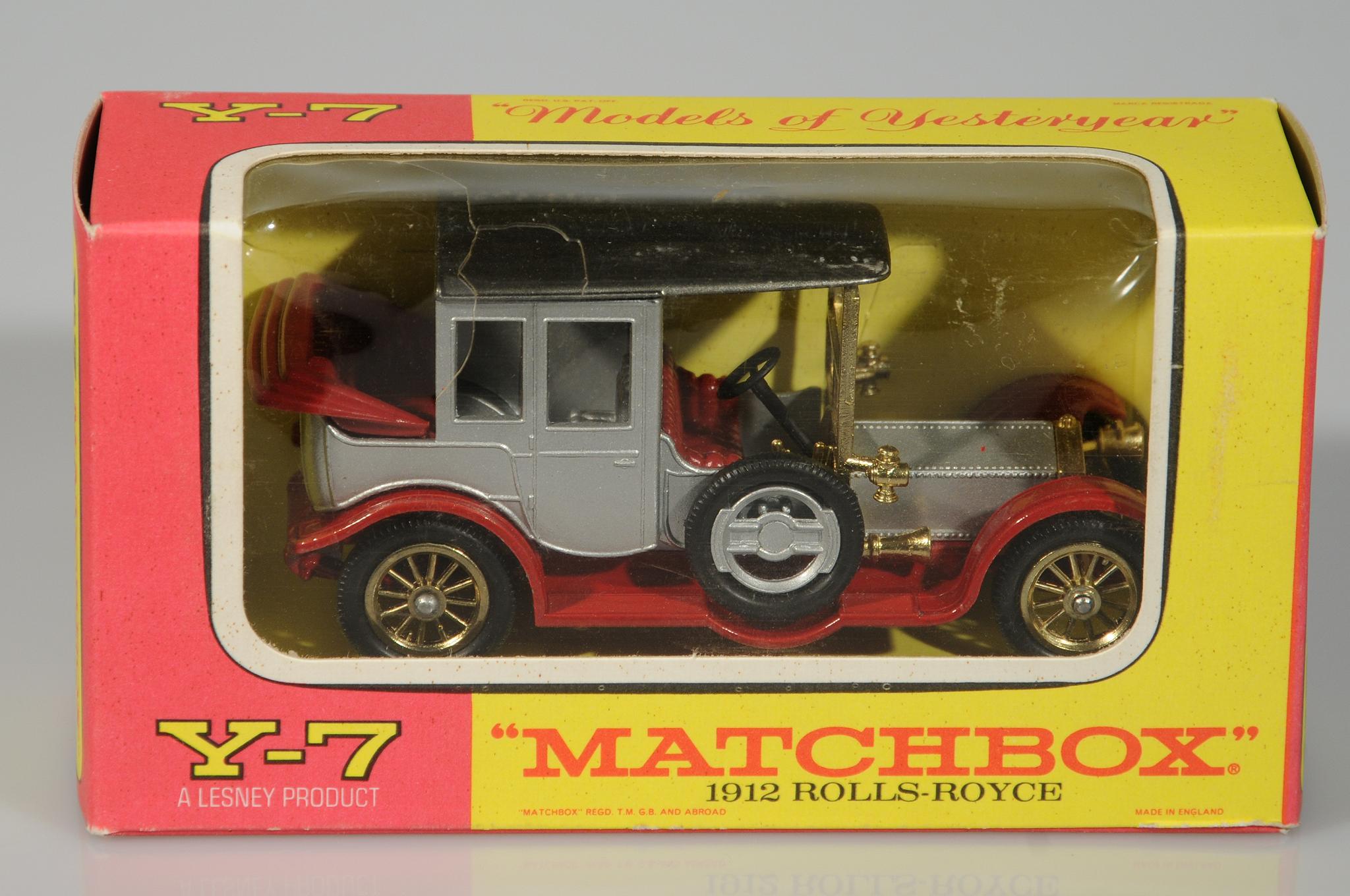 Vintage+Lesney+Matchbox+Yesteryear+Y-7+1912+Rolls+Royce picture 1