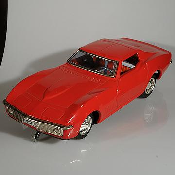 Taiyo+Corvette+Bump-n-go+battery+operated+tin+toy+car picture 6