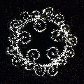 Sarah Coventry Silvery Mist Pin Brooch