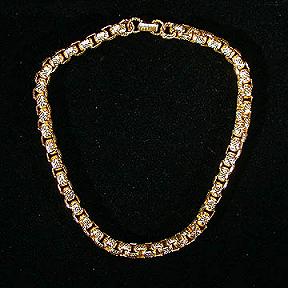 Sarah Coventry Golden Nugget Choker Necklace
