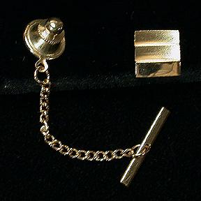 Sarah Coventry Varsity Goldtone Tie Tack