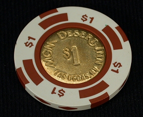 MGM Desert Inn $1 Casino Chip OBS PMSC