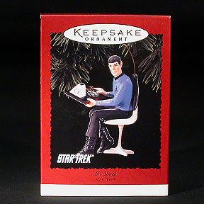 1996 Hallmark Star Trek Ornament Mr. Spock MIMB