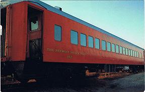 Railway Postcard The Fremont Dinner Train