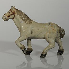 Hollowcast horse made in France