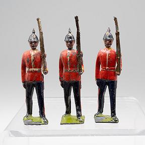 Britains Lead Toy Soldiers3 Middlesex Regiment Pre War from Set 76
