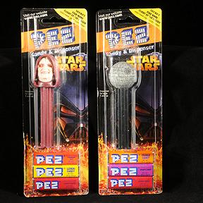 Two Star Wars Pez Dispensers MOC