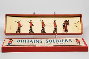 Britains Boxed Set 212 The Royal Scots in ROAN Box