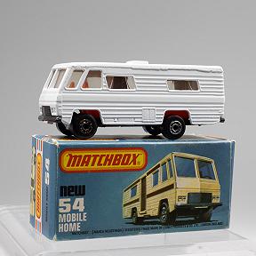 Vintage Matchbox Superfast 54e Mobile Home MIB