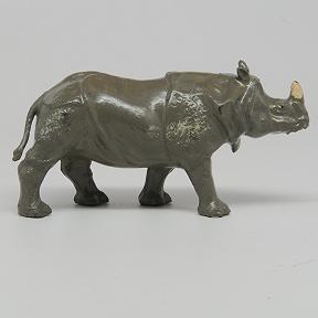 Hollowcast Lead Rhinoceros