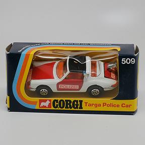 Corgi 509 Targa Police Car Mint in Box