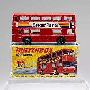 Matchbox Superfast The Londoner bus Berger Paints