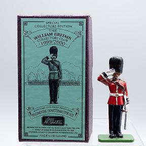 Britains Scots Guards Regimental Quartermaster Sgt 40104 Collectors' Club Edition