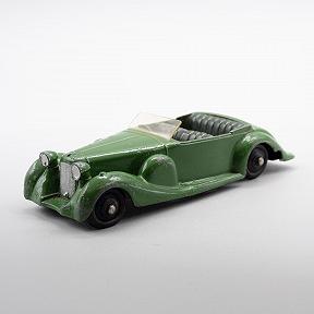 Dinky Lagonda Tourer 38c with Black Hubs 1946