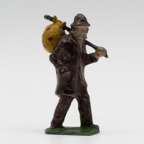 Lead Hobo Tramp Made in France