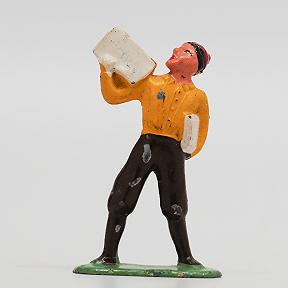 Barclay Paper Boy American Dimestore Figure