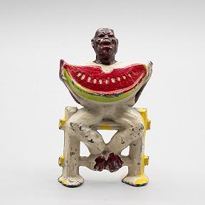 Manoil Black Man with Watermelon from Happy Farm Series