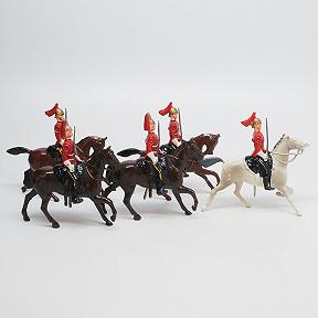 Britains Set 2074 1st King's Dragoon Guards Lead Toy Soldiers