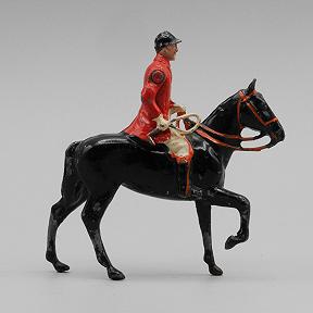 Huntsman on Standing Horse Lead Figure from Britains Hunt Series The Meet