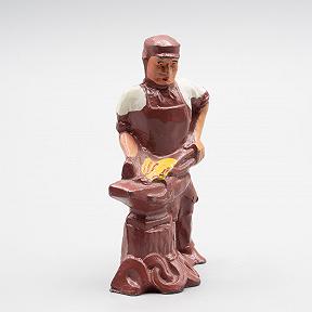  Manoil Blacksmith Dimestore Figure from Happy Farm Series