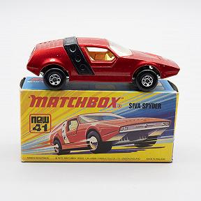 Matchbox Superfast 41B Siva Spyder NMIB