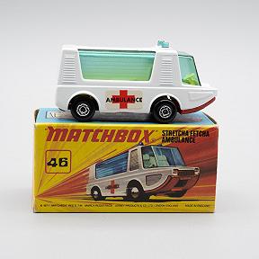 Matchbox Superfast 46B Stretcha Fetcha Ambulance MIB