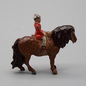 Britains 600 Boy on Shetland Pony Vintage Lead Figure