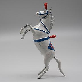 Britains 351B Prancing Liberty Horse from Circus Series  Vintage Lead Animal