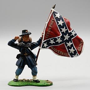 Britains Confederate Flag Bearer from Save the Colours set 17013 ACW