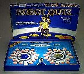 Cardinal 1985 Robot Quiz Game