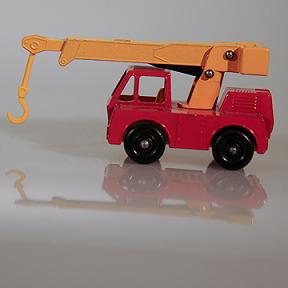 Vintage Lesney Matchbox 42C Iron Fairy Crane