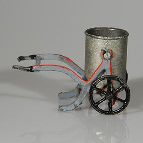 Vintage Lead Britains Swing Water Barrow and Barrel