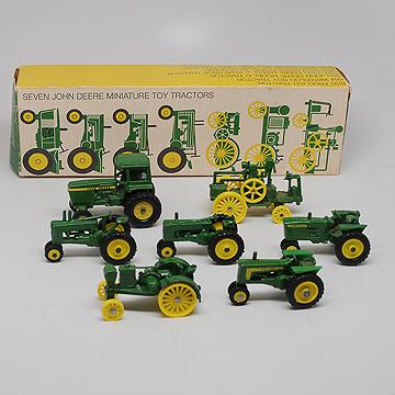 miniature john deere tractor