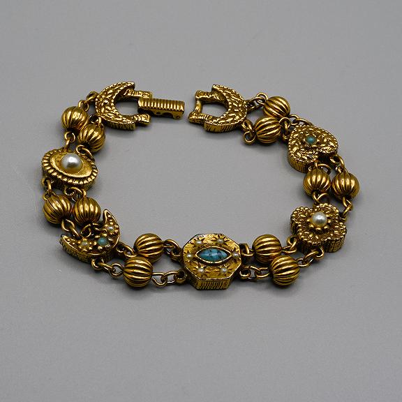 Goldette Victorian Revival Bracelet