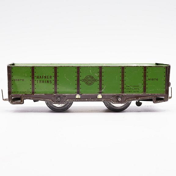 Vintage Hafner Gondola Hopper Car  91876 Green