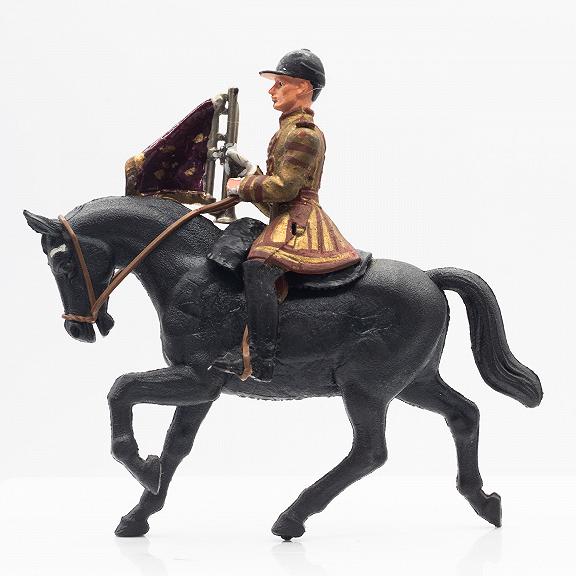 Mounted Royal Ceremonial Trumpeter or Bugler  - Britains